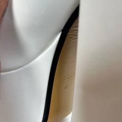 Marc Jacobs White Patent Leather Kiki Platform Heels Size 41