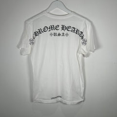 Chrome Heart Back Spell-Out Logo T-Shirt Size M