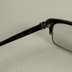 Chrome Hearts Black 'Flaps' Glasses