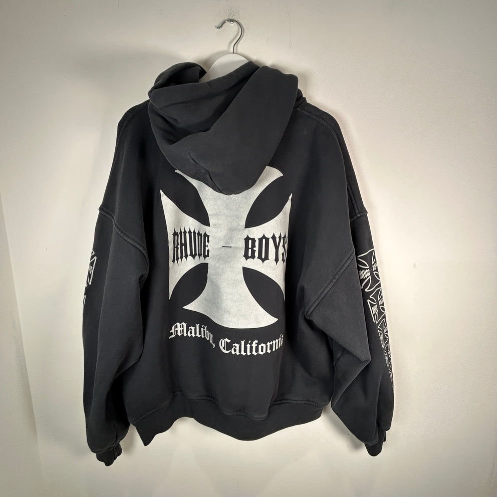 Rhude Black 'Rhude Boys' Hoodie Size XXL