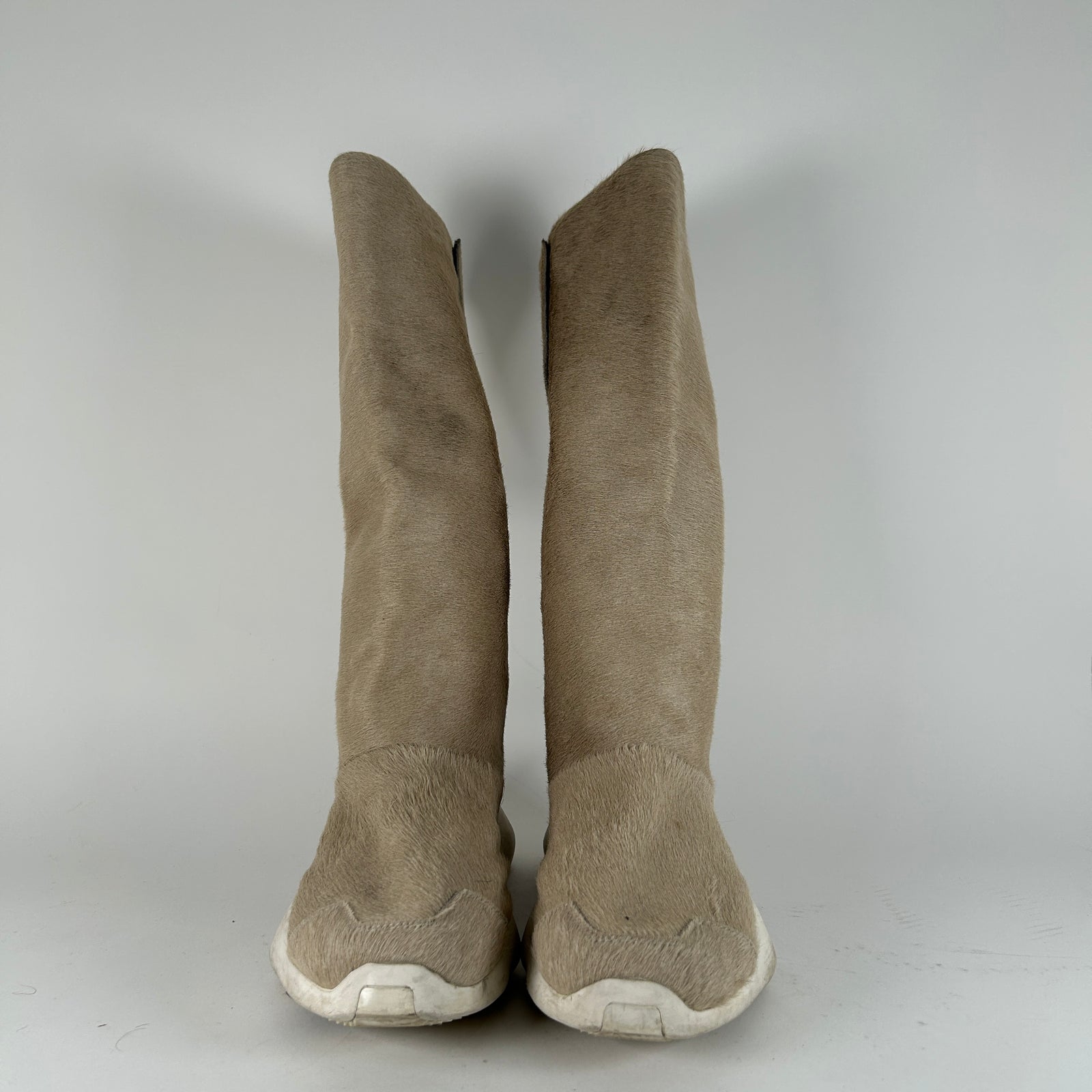 Rick Owens x Adidas Pony Hair Stretch Boot Size 44