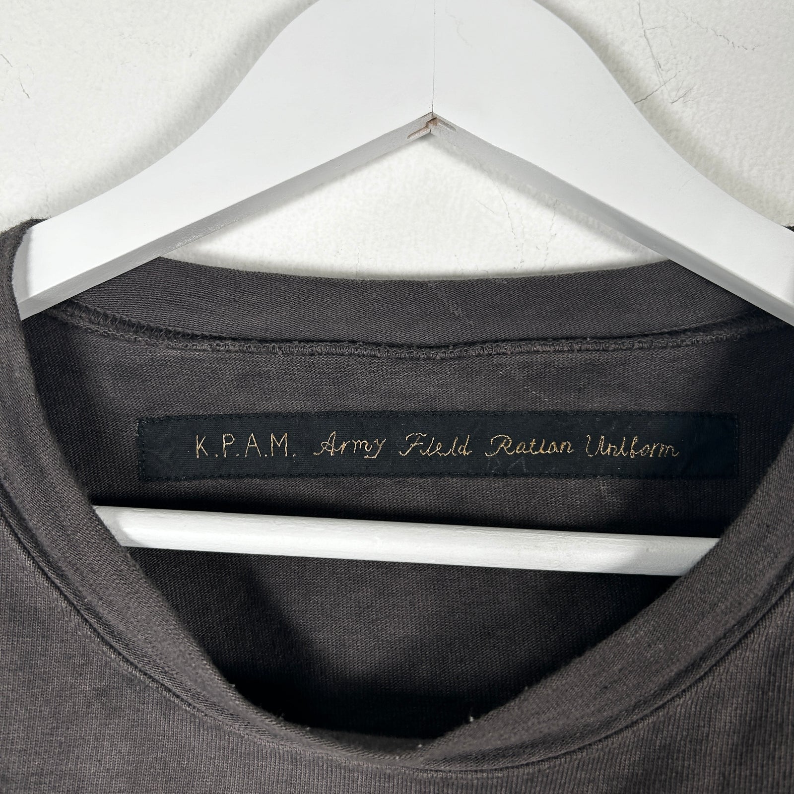 Kapital Grey Army Pocket T-Shirt Size 3