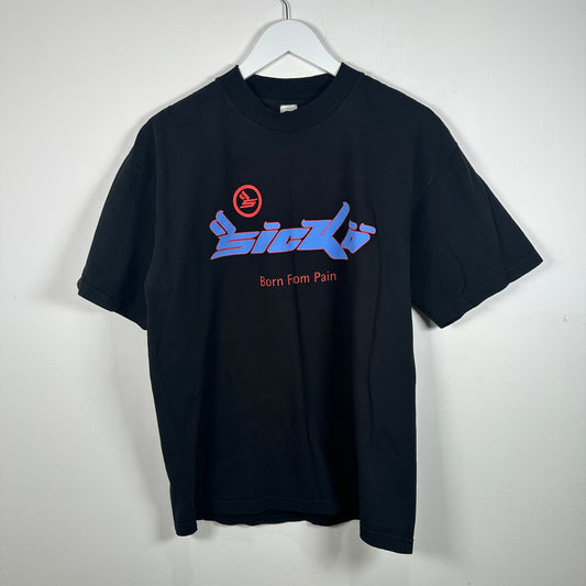 Sicko 'Born From Pain' Graphic T-Shirt Size M