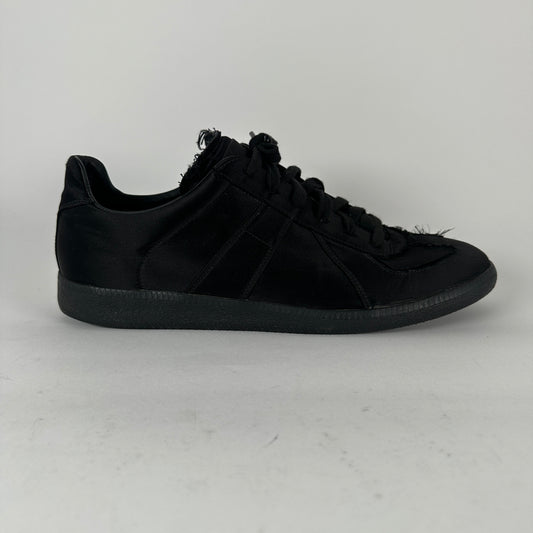 Maison Margiela Satin Black Gats Size 43