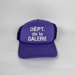 Gallery Dept Purple French Logo Hat