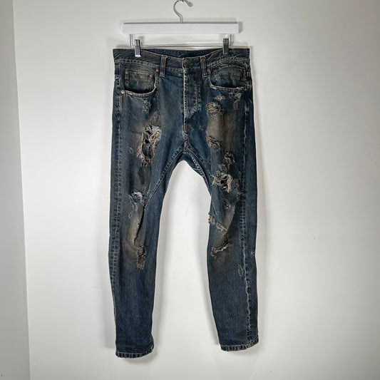 Dolce Gabbana Distressed Jeans Size 31