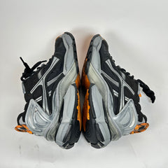 Balenciaga Black/Orange Nylon Runner Size 44