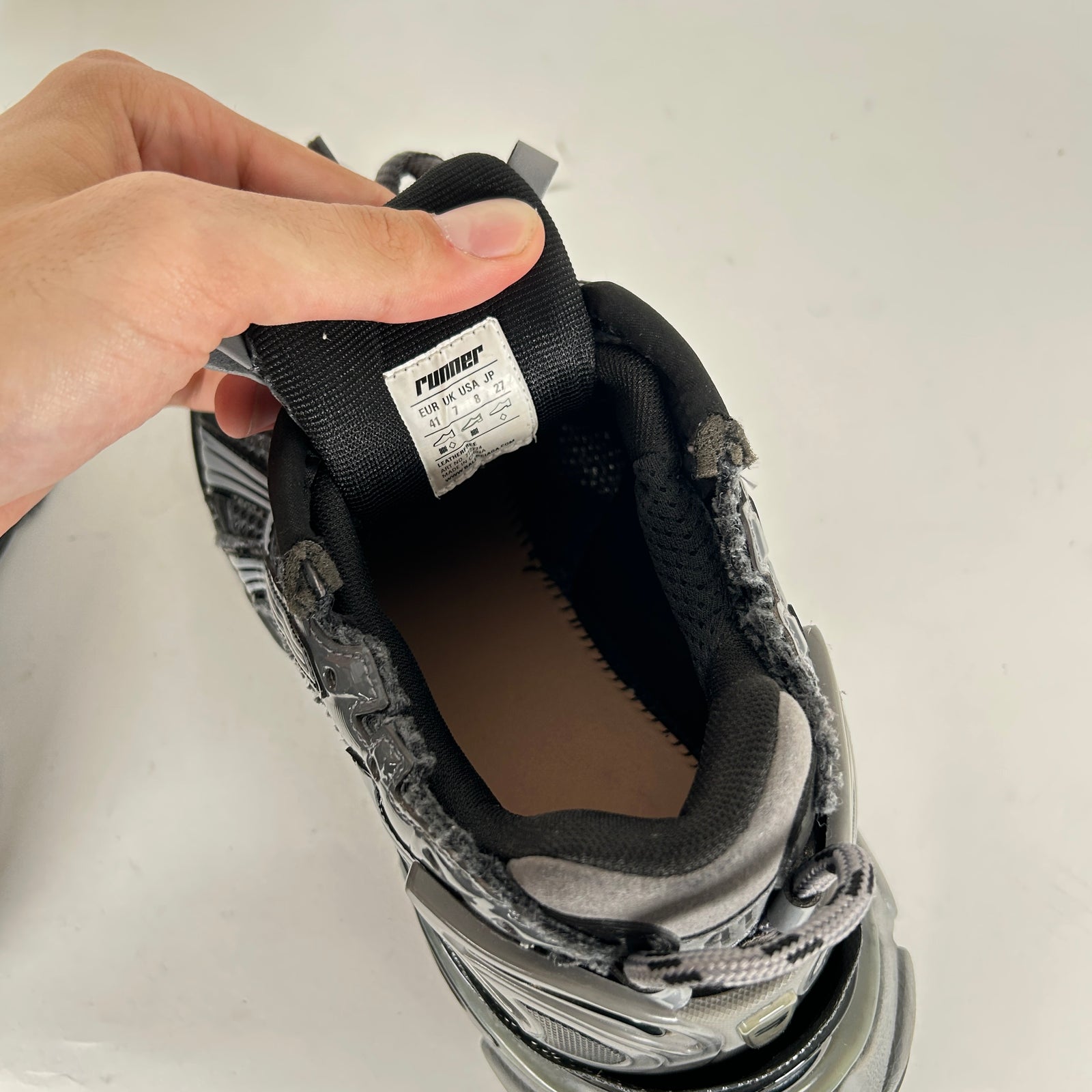 Balenciaga Triple Grey Runners Size 41