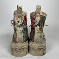 Louis Vuitton Canvas Baroque Ranger Boot Size LV 8