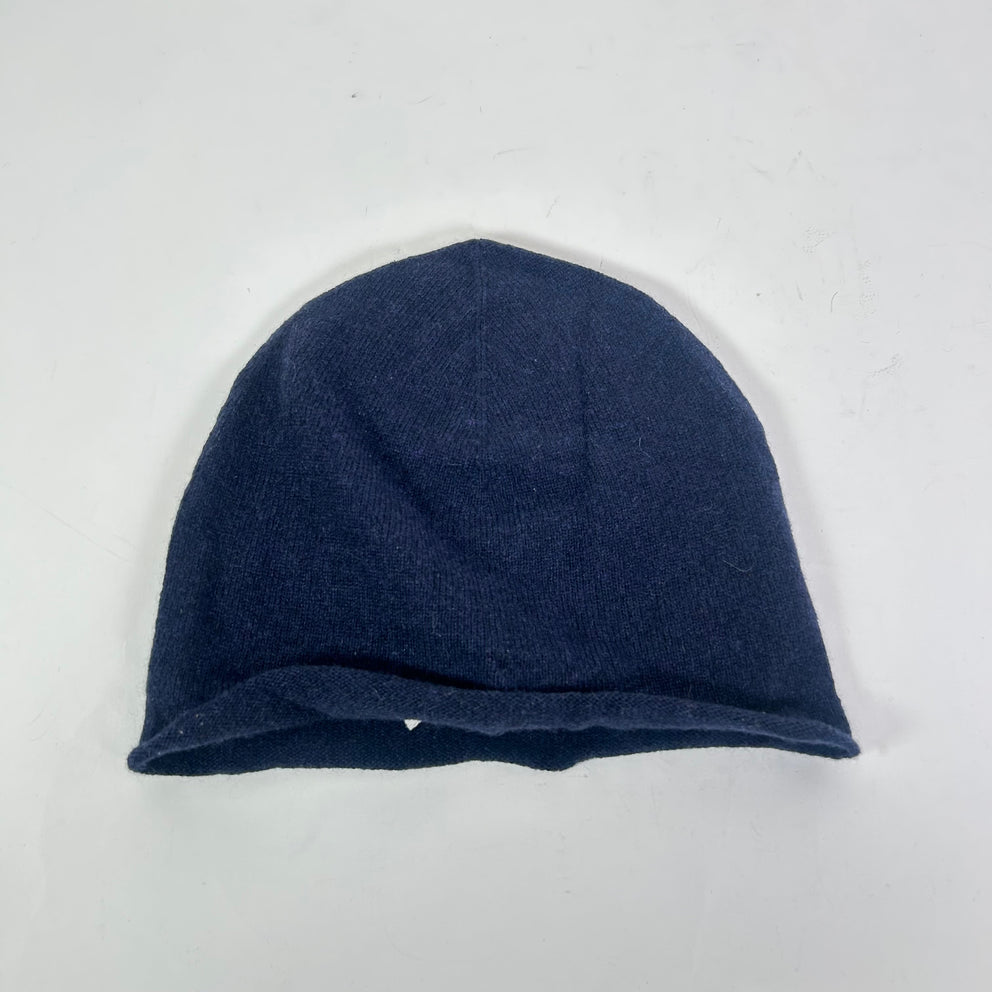 Jil Sander Dark Blue Cashmere Beanie