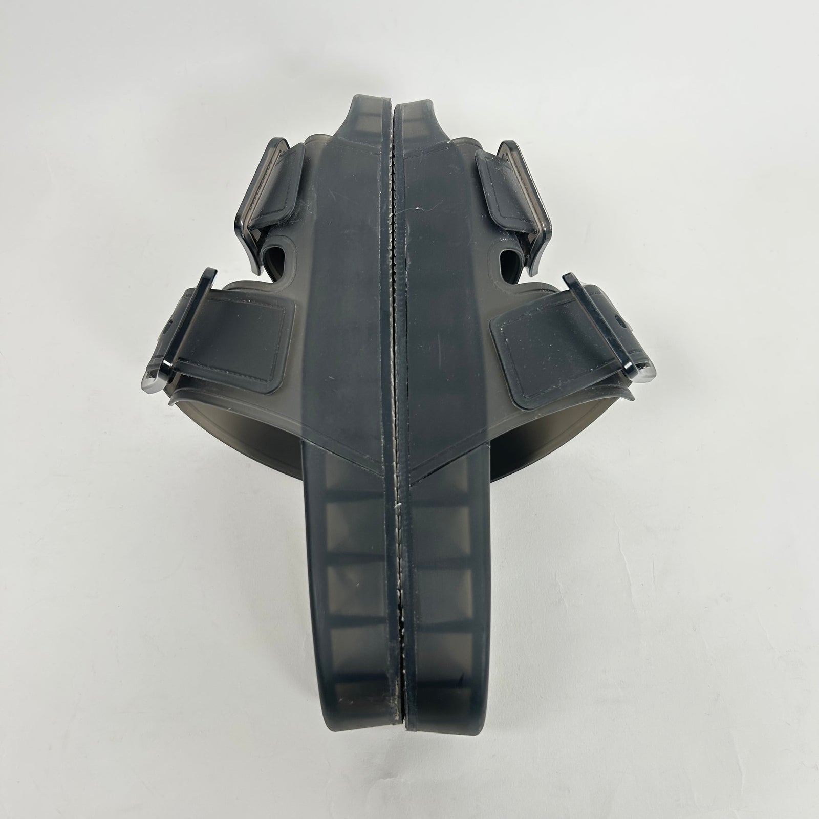 Balenciaga Black Mallorca Transparent Sandals Size 41