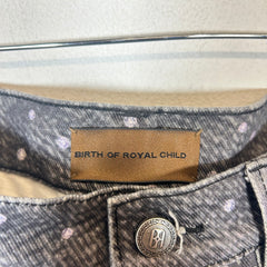Birth Of A Royal Child Black Diamond Jeans Size M