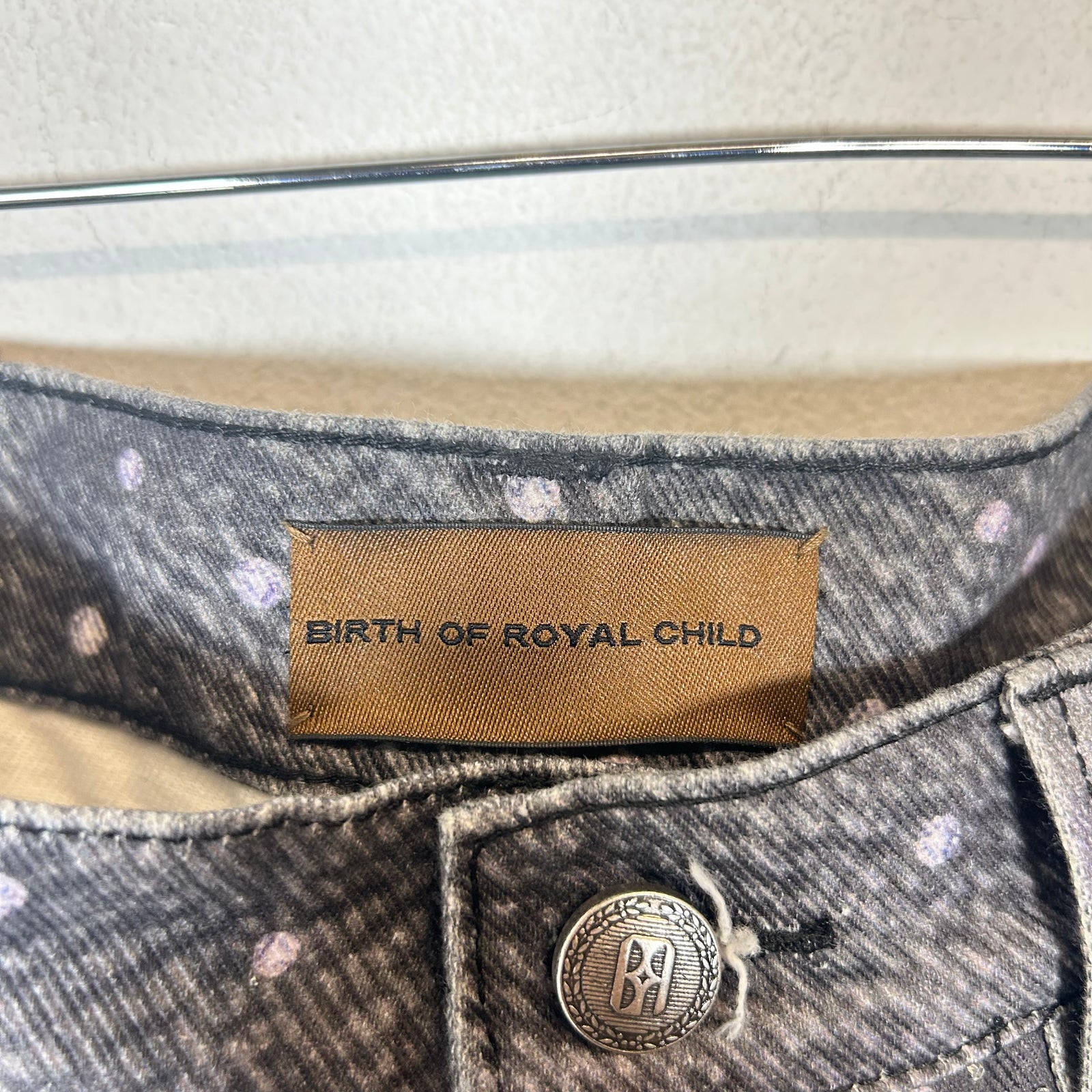 Birth Of A Royal Child Black Diamond Jeans Size M