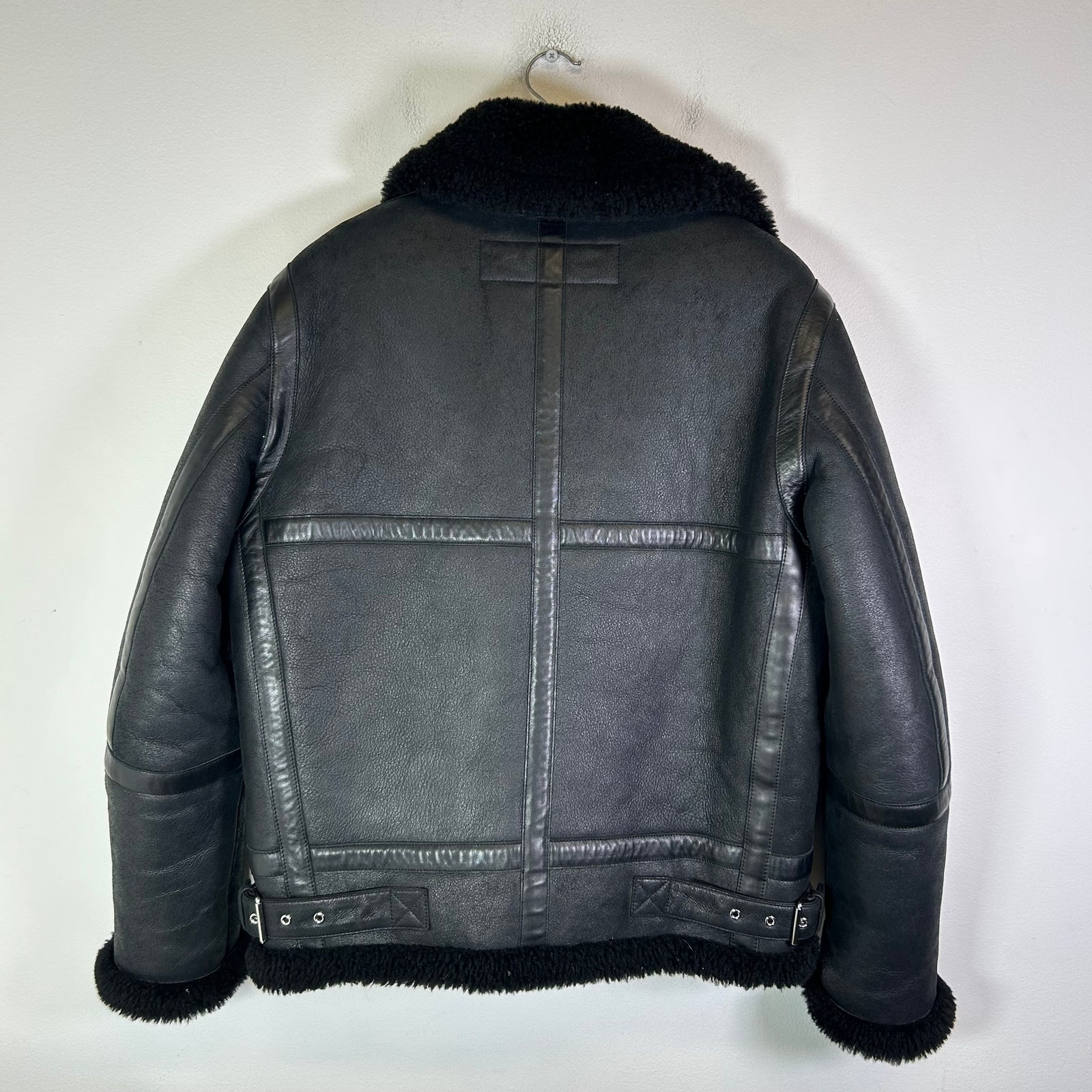 Acne Studios Ian Shearling Leather Jacket