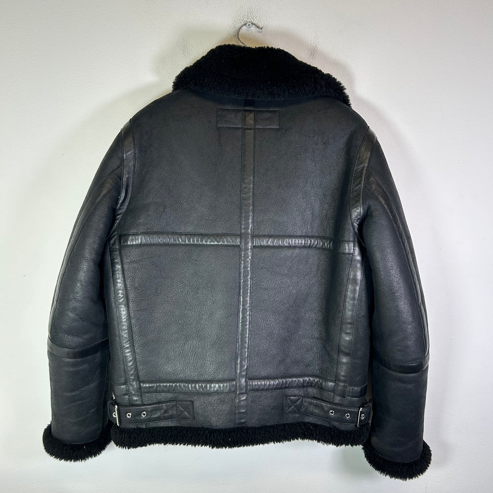 Acne Studios Ian Shearling Leather Jacket