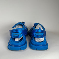 Balenciaga Blue Track Sandals Size 45