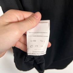 Moncler Black/Red Polo Size L