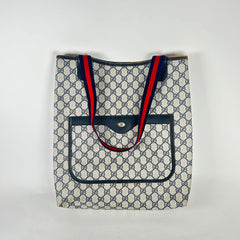 Gucci GG Sherry PVC Leather Tote Bag