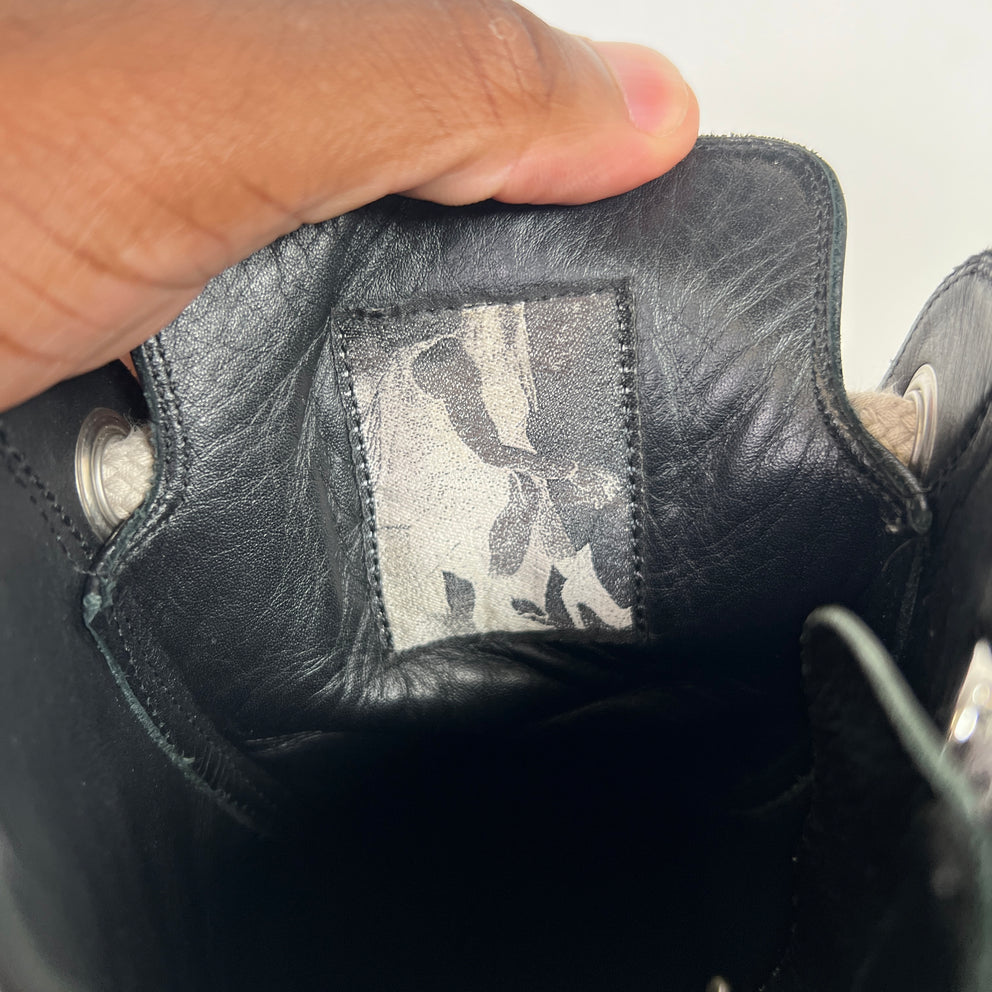 Rick Owens Mainline Jumbo Lace High-Top Ramones
