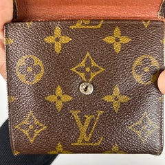 Louis Vuitton Monogram Porte Monnaie Wallet