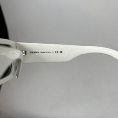 Prada White Symbole Sunglasses