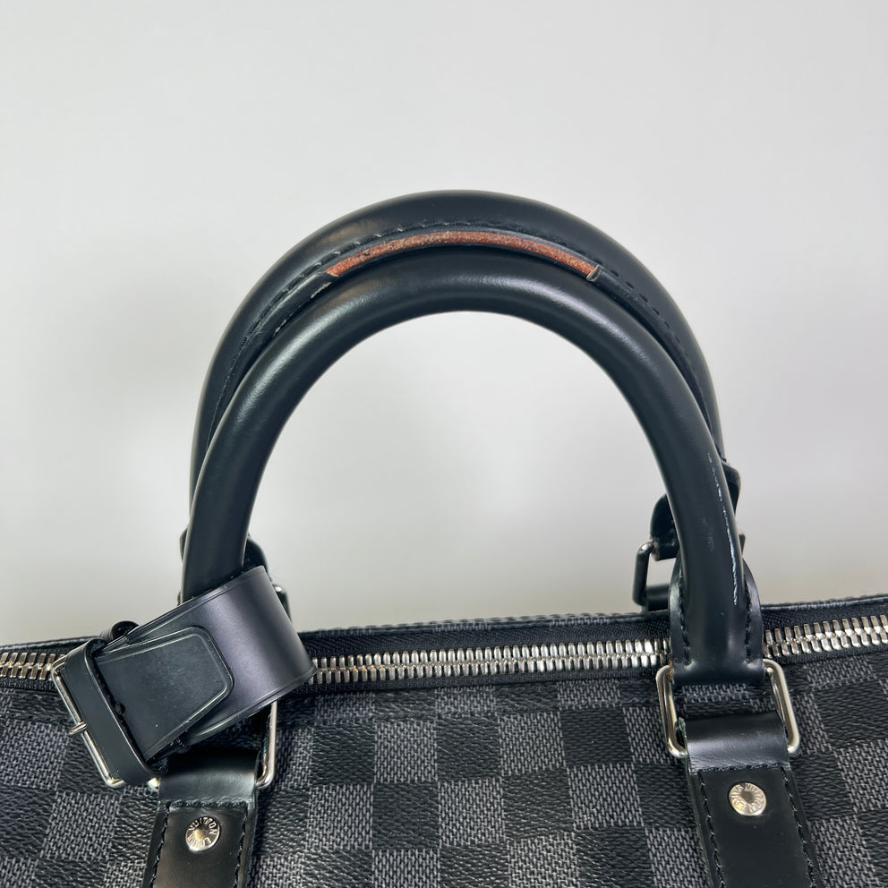 Louis Vuitton Damier Graphite Keepall Bandouliere 55