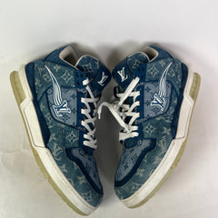 Louis Vuitton Monogram Denim High-Top LV Trainer