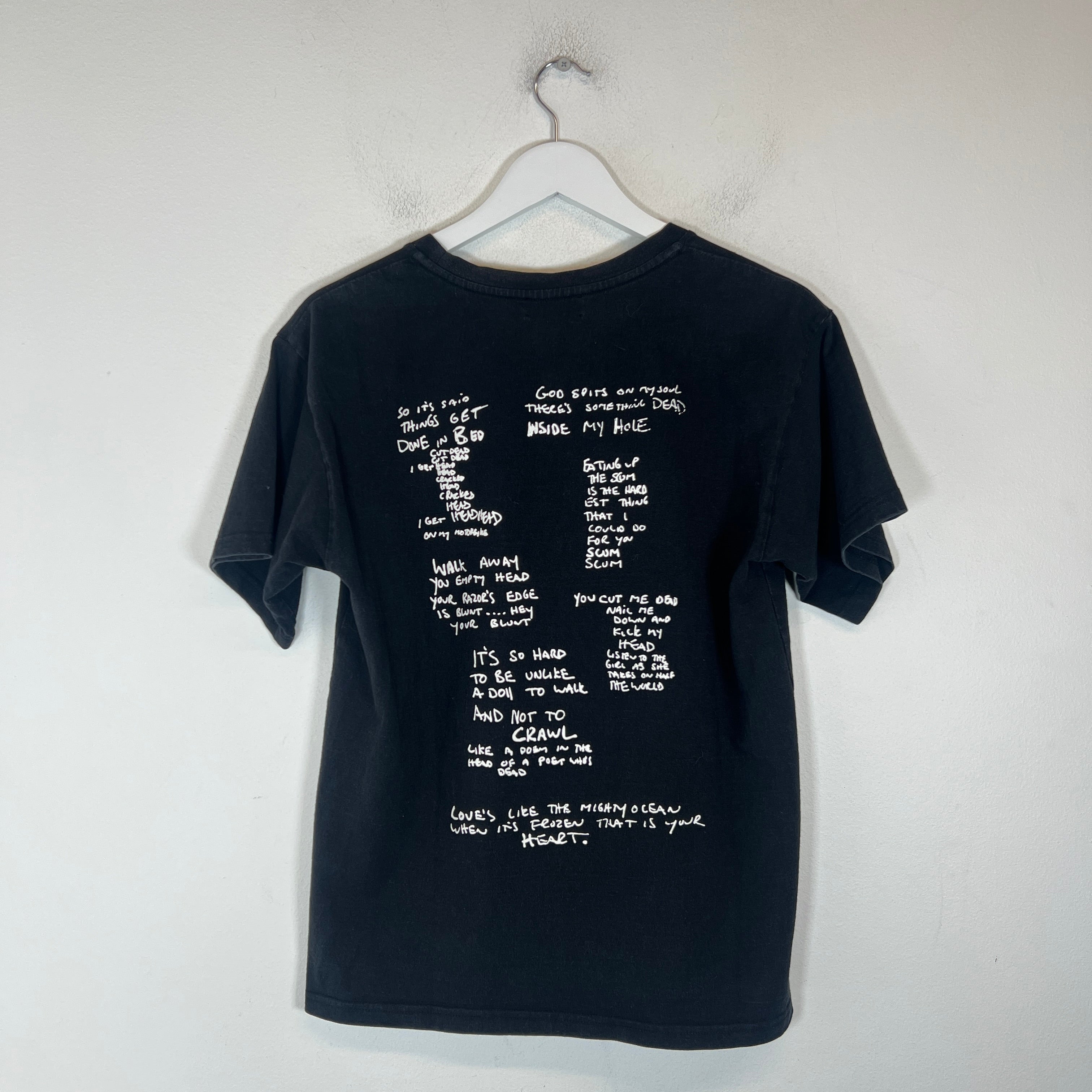 Undercover SS14 'GODOG' Psychocandy Lyric T-Shirt Size 1 – Street