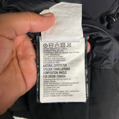 Canada Goose Black Langford Parka Jacket Size XL