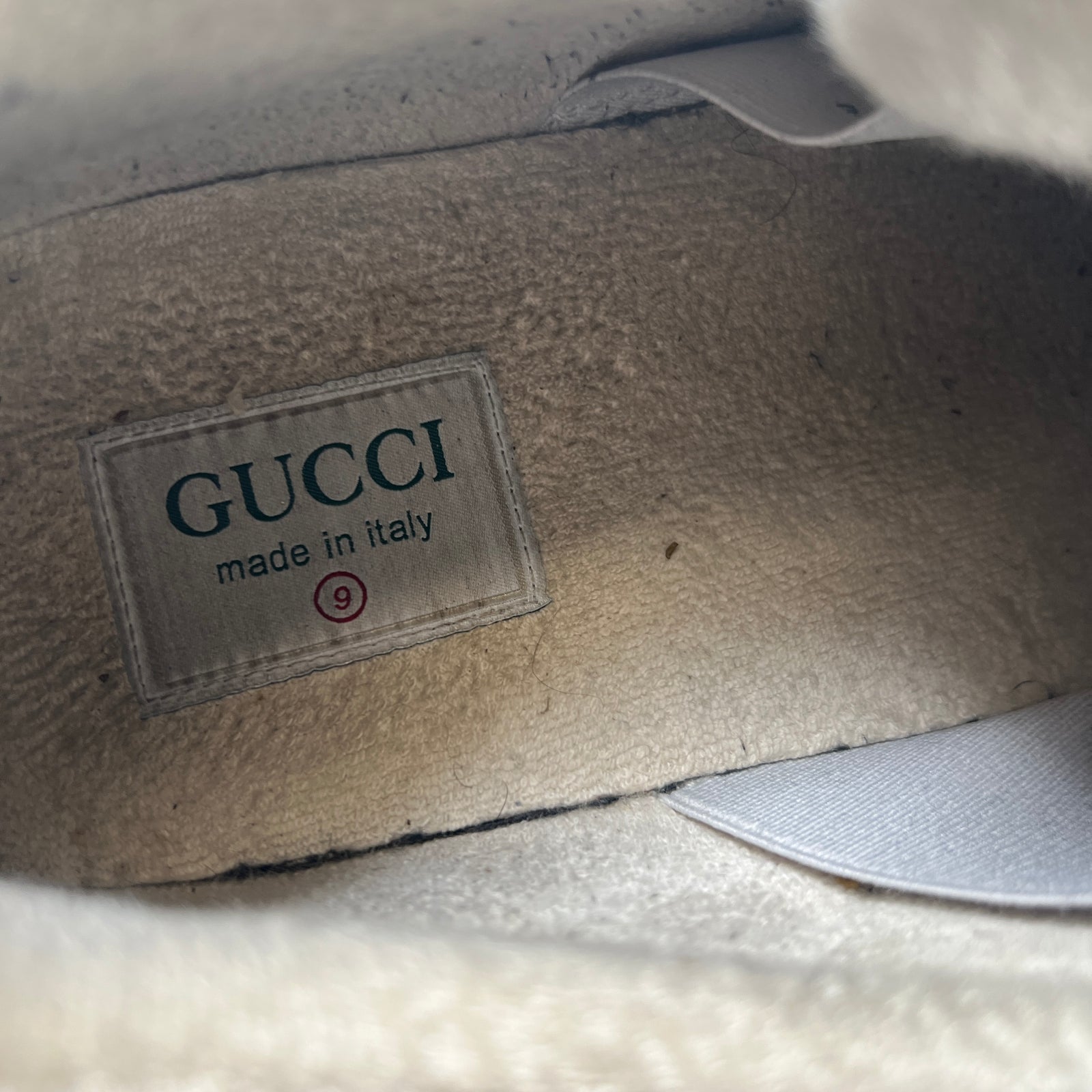 Gucci Black Suede Ultrapace Sneaker Size 10