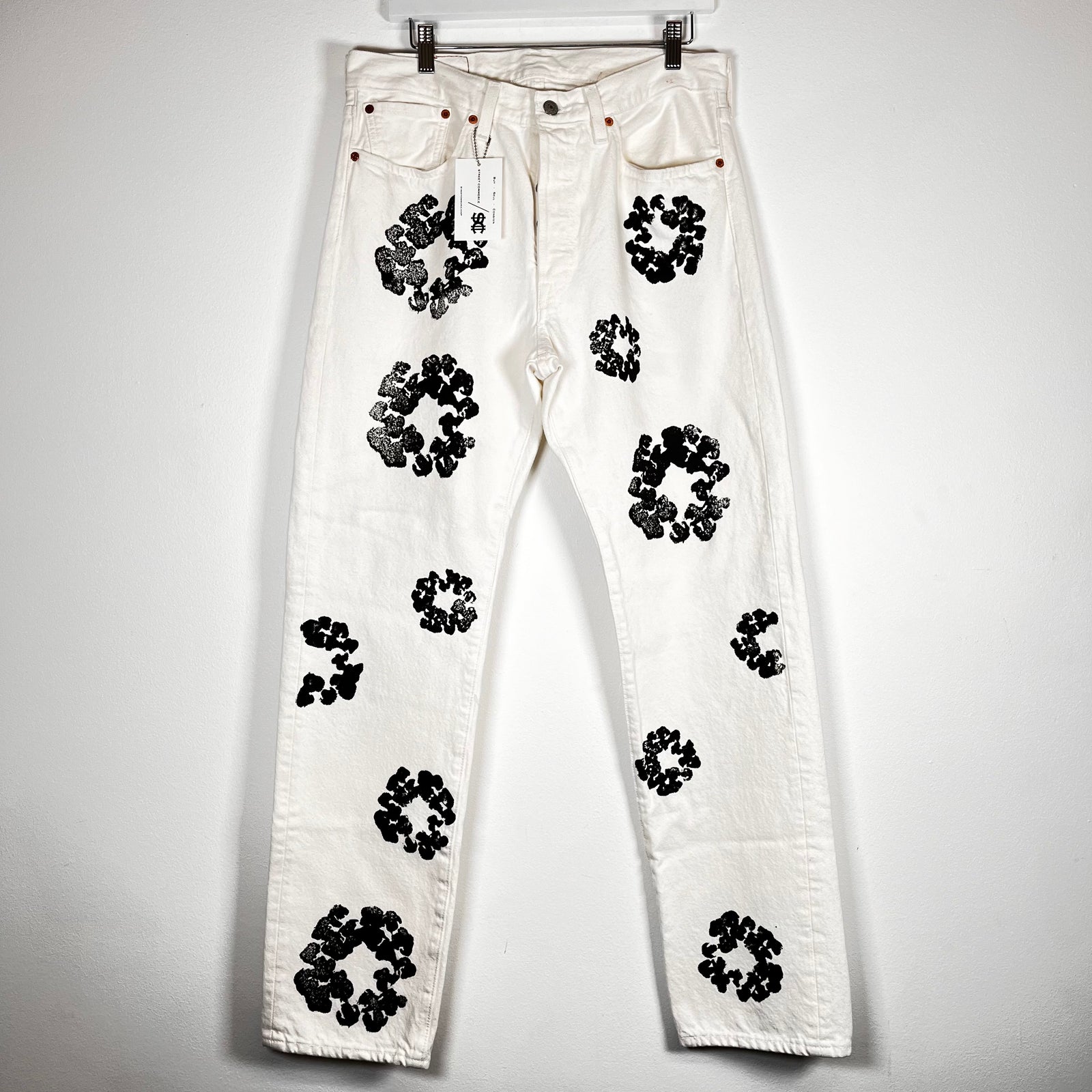 Denim Tears White Jeans Size 33x32