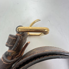 Louis Vuitton Monogram Pochette Duo Belt