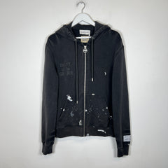 Gallery Dept x Lanvin Black Zip-Up Hoodie Size S