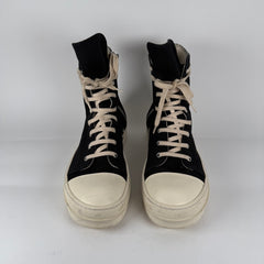 Rick Owens DRKSHDW Canvas Ramones Size 43