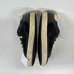 Golden Goose Black Superstar Leather Sneakers Size 41
