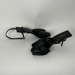 Balenciaga Black Knife Bow Heels Size 39