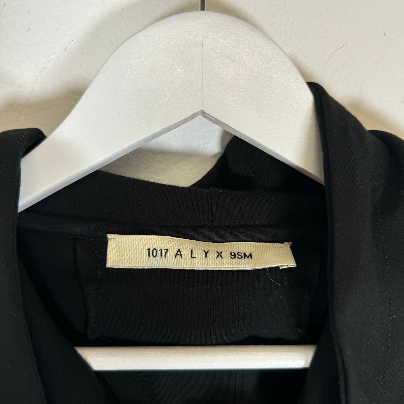 1017 Alyx Black Buckle Hoodie Size XL