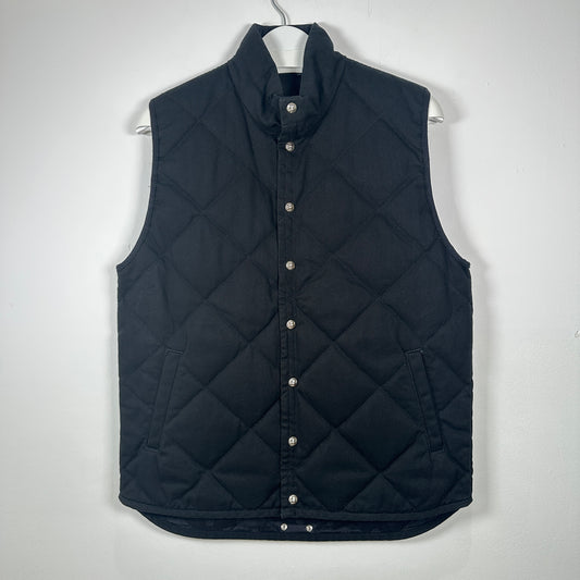 Chrome Hearts Diamond Quilted Canvas Vest Size M