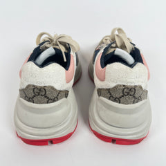 Gucci Multi Color GG Rhyton Sneaker Size 36