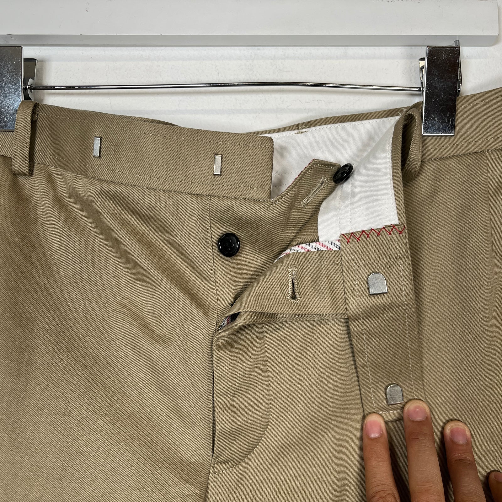Thom Browne 4 Bar Khaki Pants Size 32