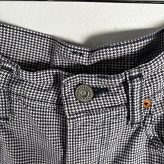 Kapital Blue Houndstooth Shorts Size 36