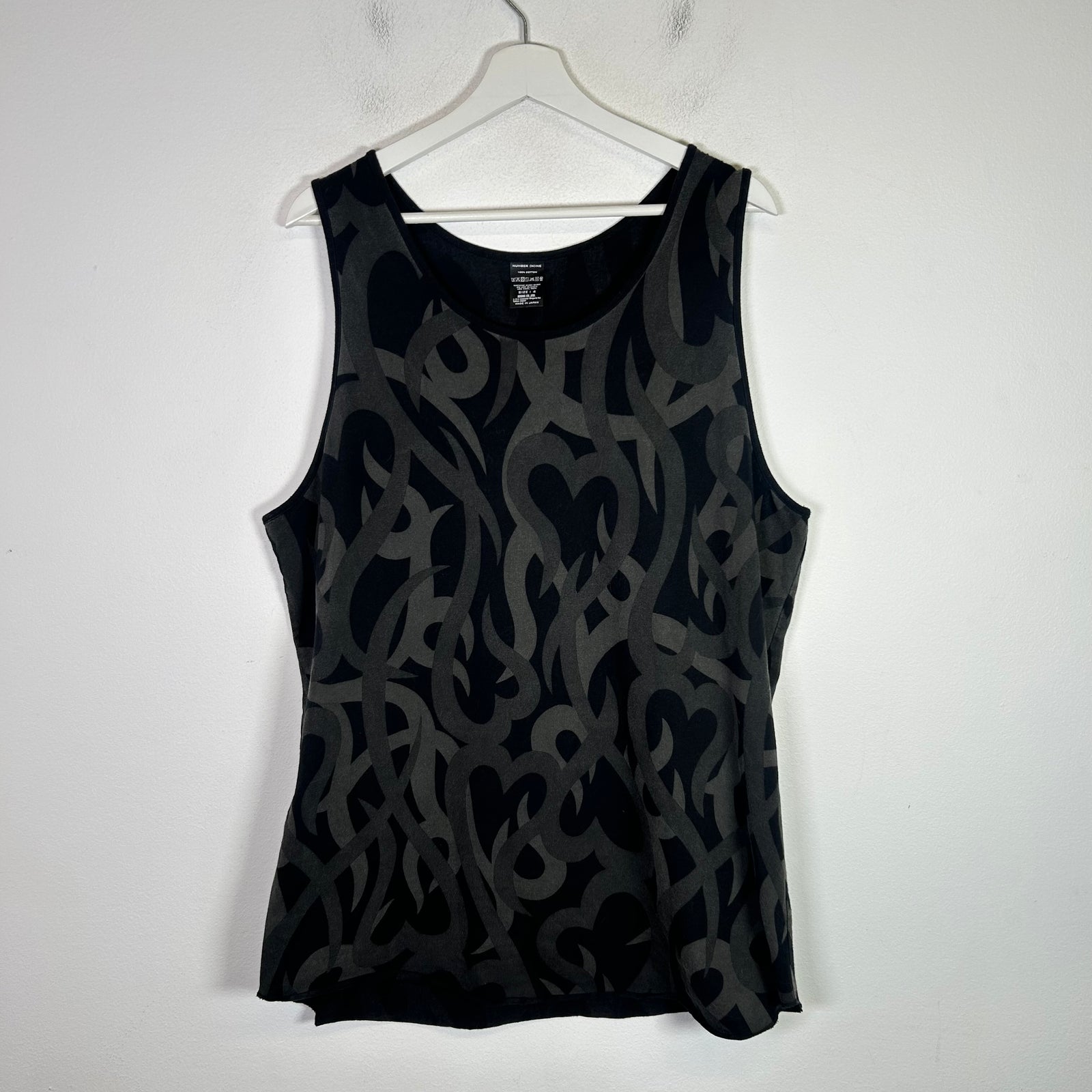 Number (N)ine Heart Tribal Tank Top