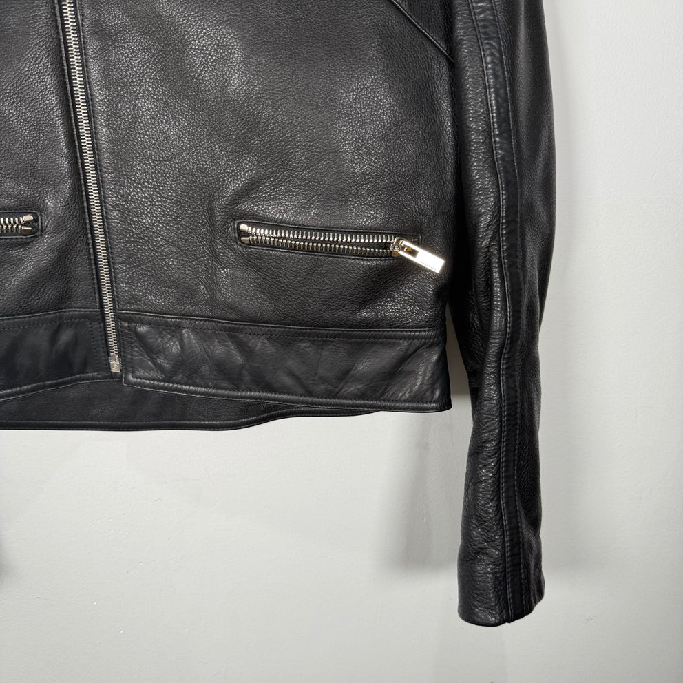 Balenciaga AW13 Cropped Biker Jacket Size S