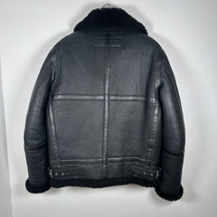 Acne Sherling Flight Jacket Size 48