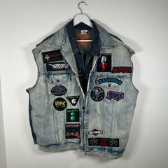 Vetements x Levis AW17 Double Trash Oversized Denim Vest Size S