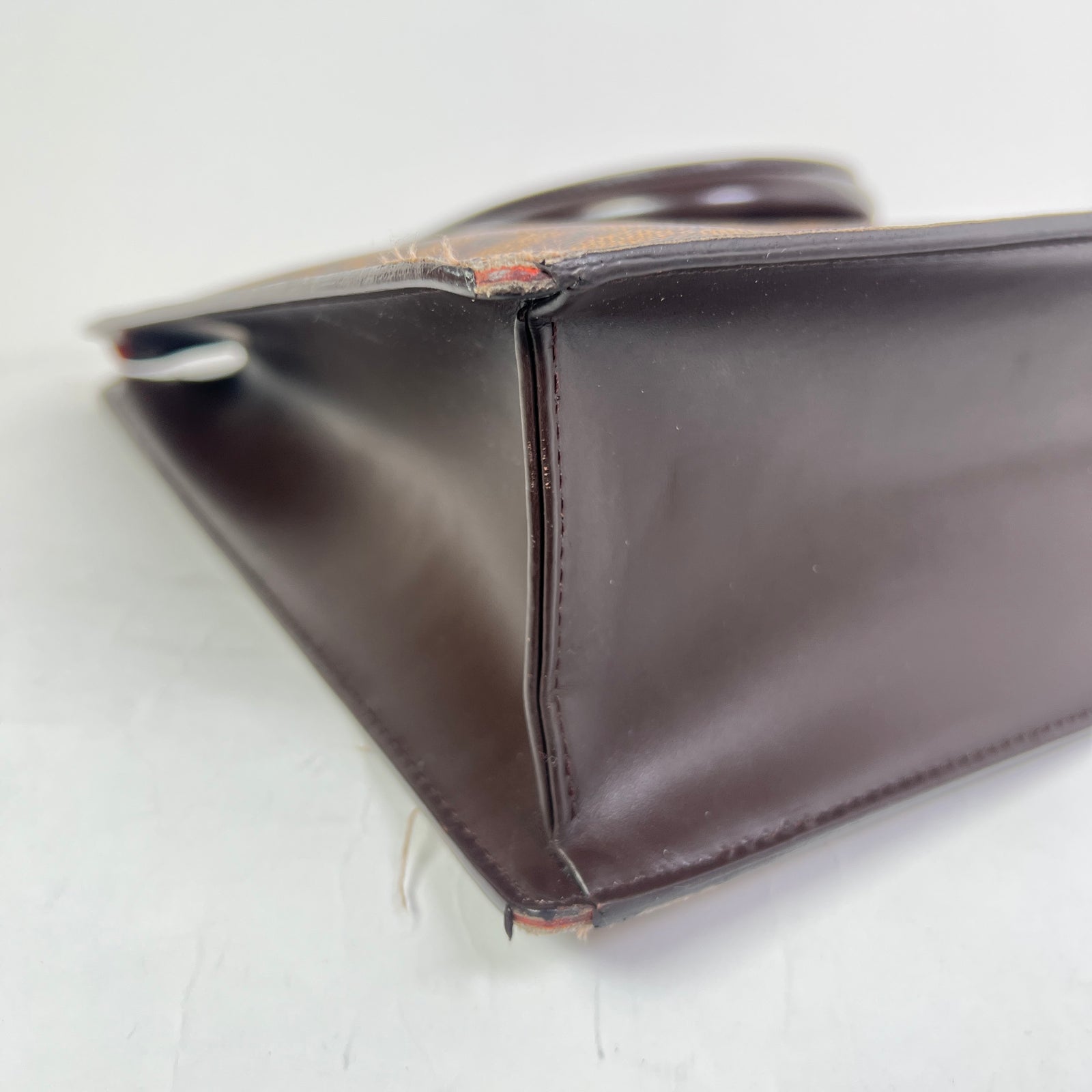 Louis Vuitton Ebene Damier Venice Sac De Plat Canvas Bag