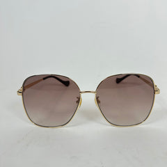 Gucci Gold/Purple Gradient Sunglasses