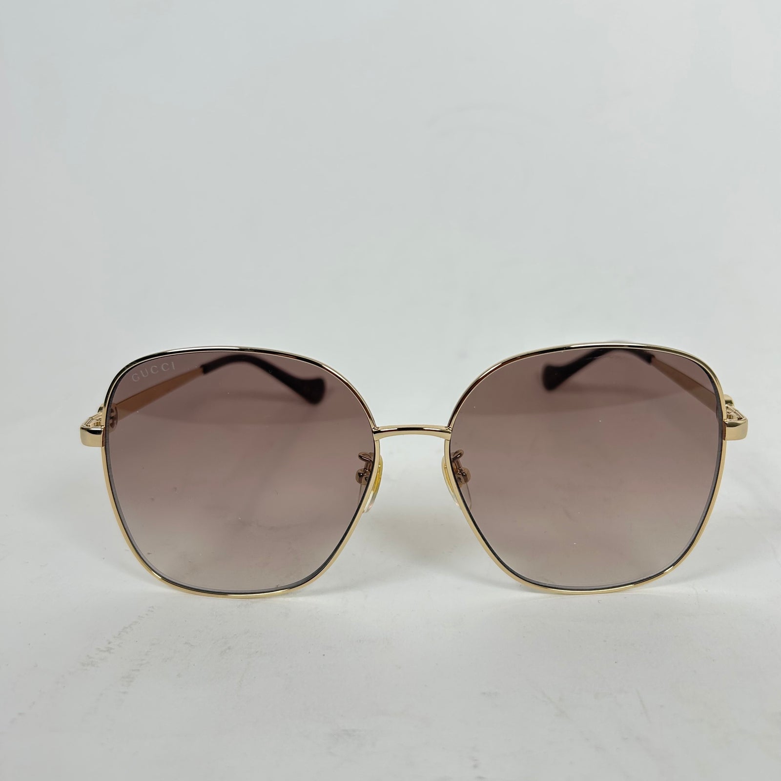 Gucci Gold/Purple Gradient Sunglasses