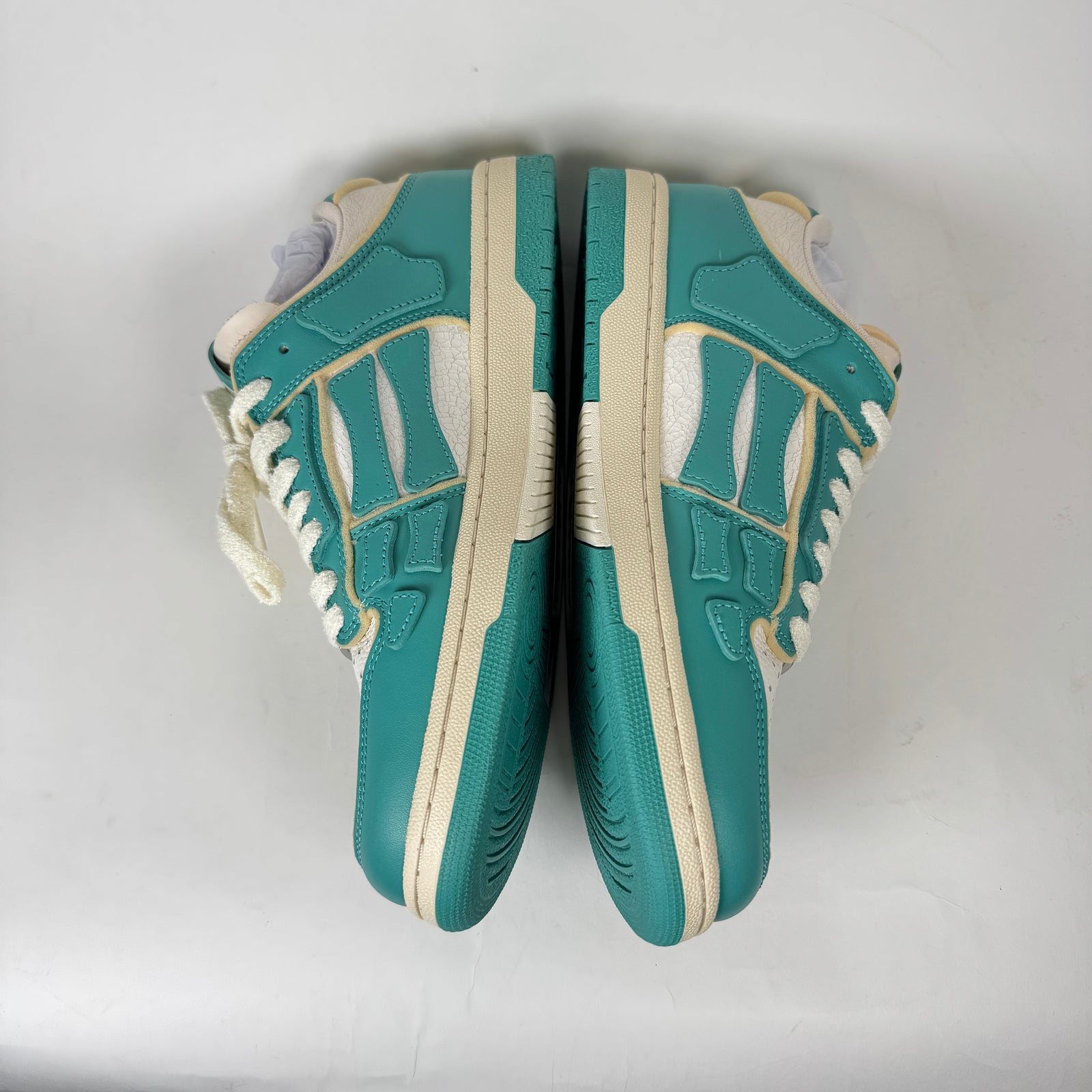 Amiri Sea Blue Skel Low Top Sneaker Size 9
