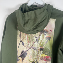 Raf Simons x Sterling Ruby FW14 Green Patches Parka Size 46